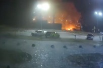 لحظة وقوع انفجار كبير في كييف